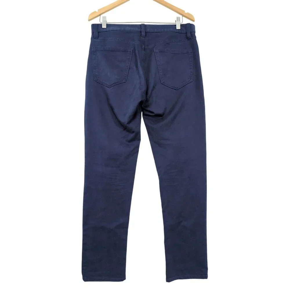 Banana Republic The Traveler Jeans Men 32 Blue Slim Fit 5 Pocket Stretch‎ Casual